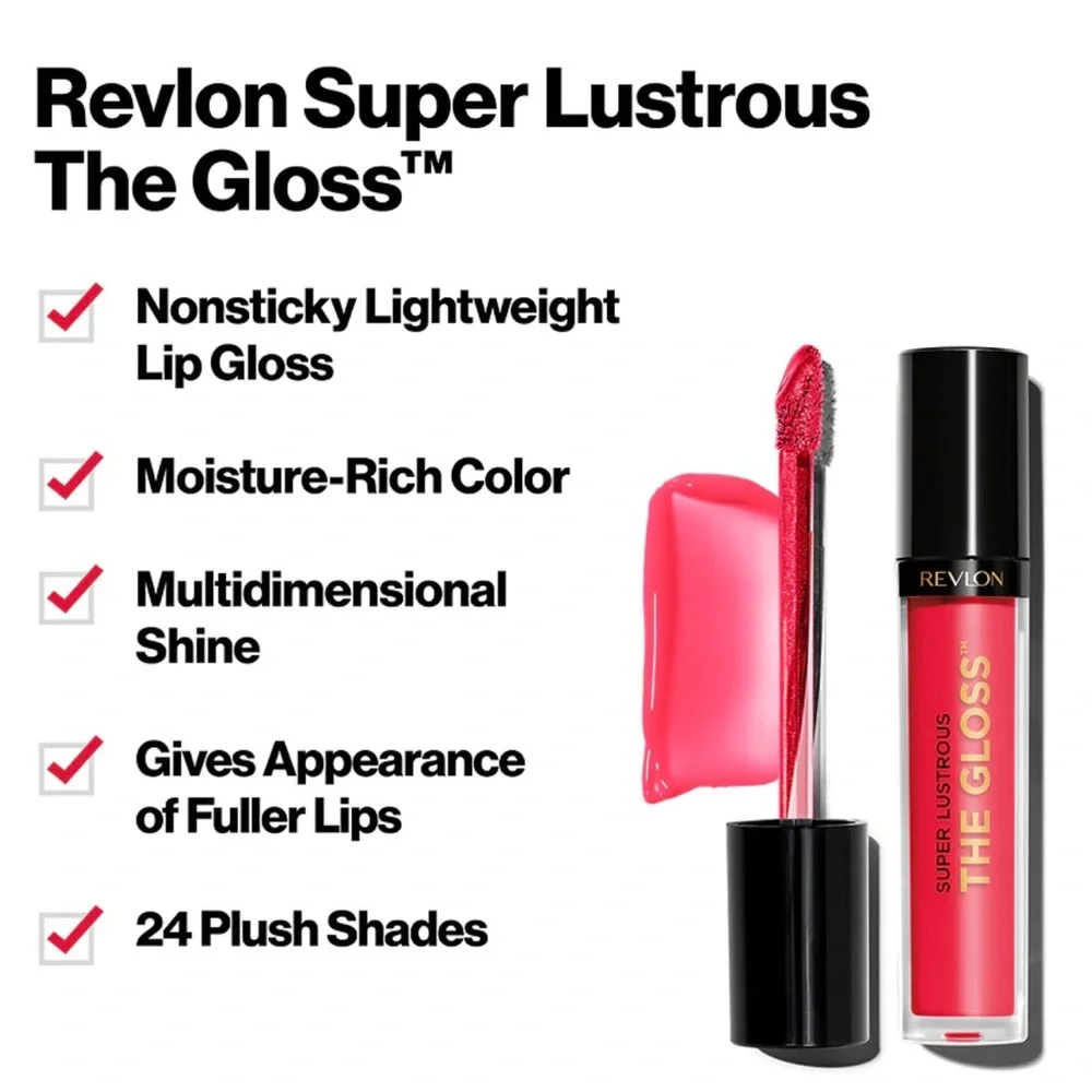 Revlon Super Lustrous The Gloss, (#243 Solar Coral) (NWT)